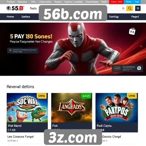 Ofertas promocionais atuais do site 56b.com