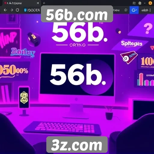 Experiência de usuário no site 56b.com